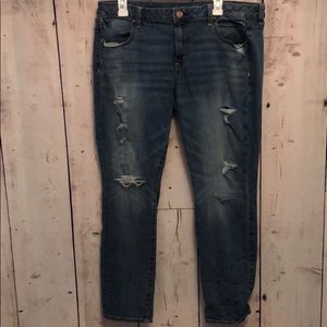 American Eagle Distressed Jeggings